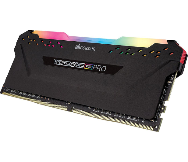CORSAIR DDR4 Vengeance RGB PRO 32GB/3200 (2*16GB) BLACK CL16 CMW32GX4M2E3200C16 - 656646 - zdjęcie 4